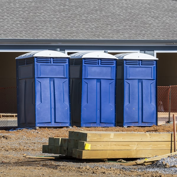 what is the maximum capacity for a single porta potty in Colony